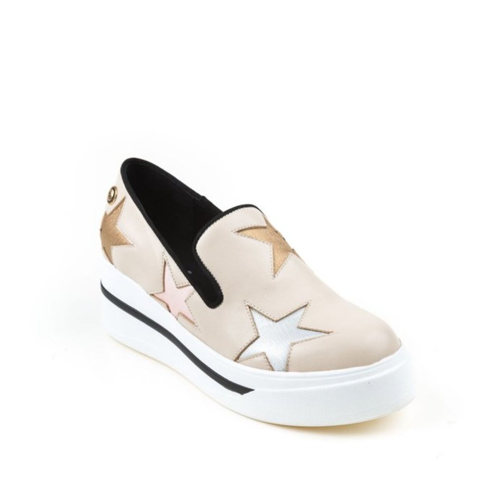 New UGG OZWEAR LADIES SUPERSTAR WEDGE SNEAKER - Picture 4 of 11